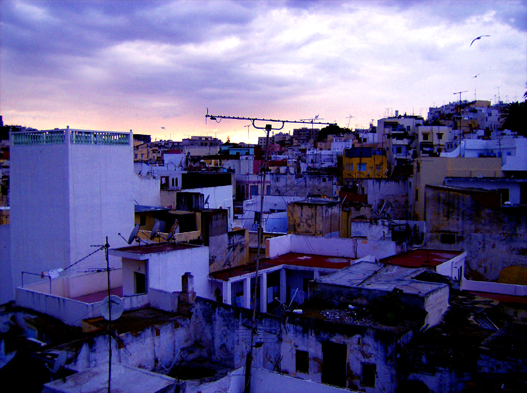 Vue sur la médina de Tanger.